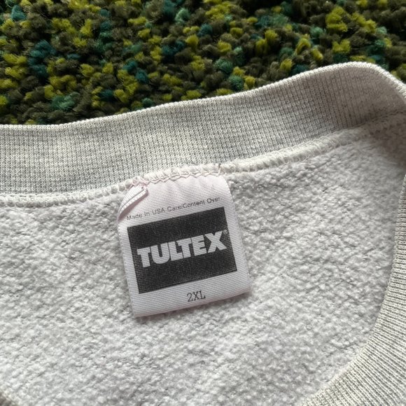 Tultex Made In USA University of Iowa Grey Vintage Pullover (XXL fits XL) - Picture 2 of 11